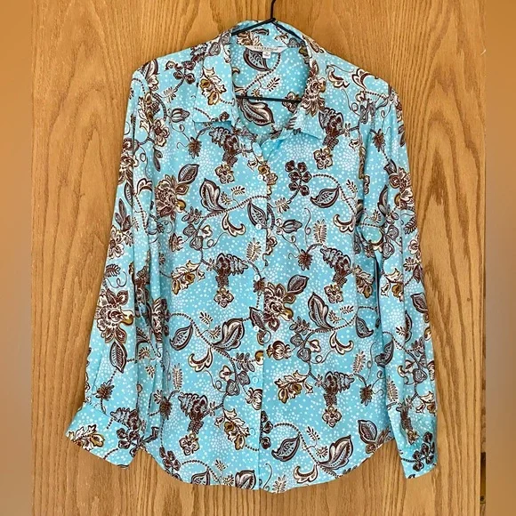 ๐ Liverpool Los Angeles Button Up Blouse - Picture 1 of 14